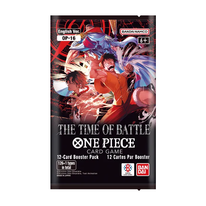One Piece Card Game: OP-16 The Time of Battle - Booster Pack