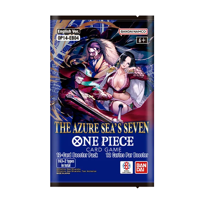 One Piece Card Game: OP-14 The Azure Sea's Seven - Booster Pack
