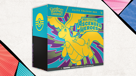 Pokémon TCG Mega Evolution Ascended Heroes Elite Trainer Box, official product image