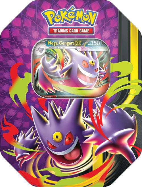 Pokémon TCG: Mega Moonlit Tin - Mega Gengar ex